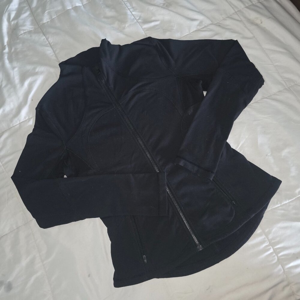 Lululemon jacket black Size 12
